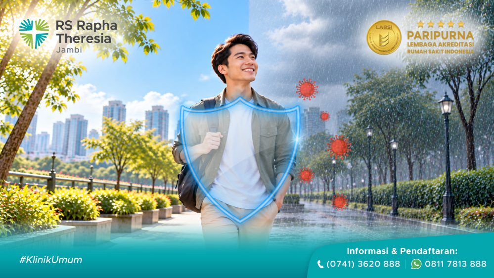 Tips Jaga Daya Tahan Tubuh Di Cuaca Tidak Menentu