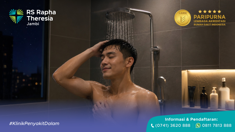 Mitos / Fakta : Mandi Malam Bisa Bikin Rematik?